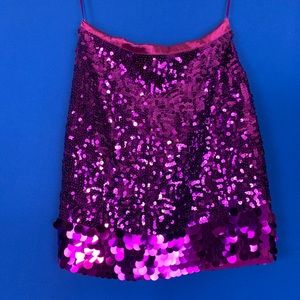 Bedo purple sequins skirt
